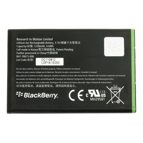 Bateria oryginalna J-M1 1230mAh li-ion BLACKBERRY 9900 Bold / 2