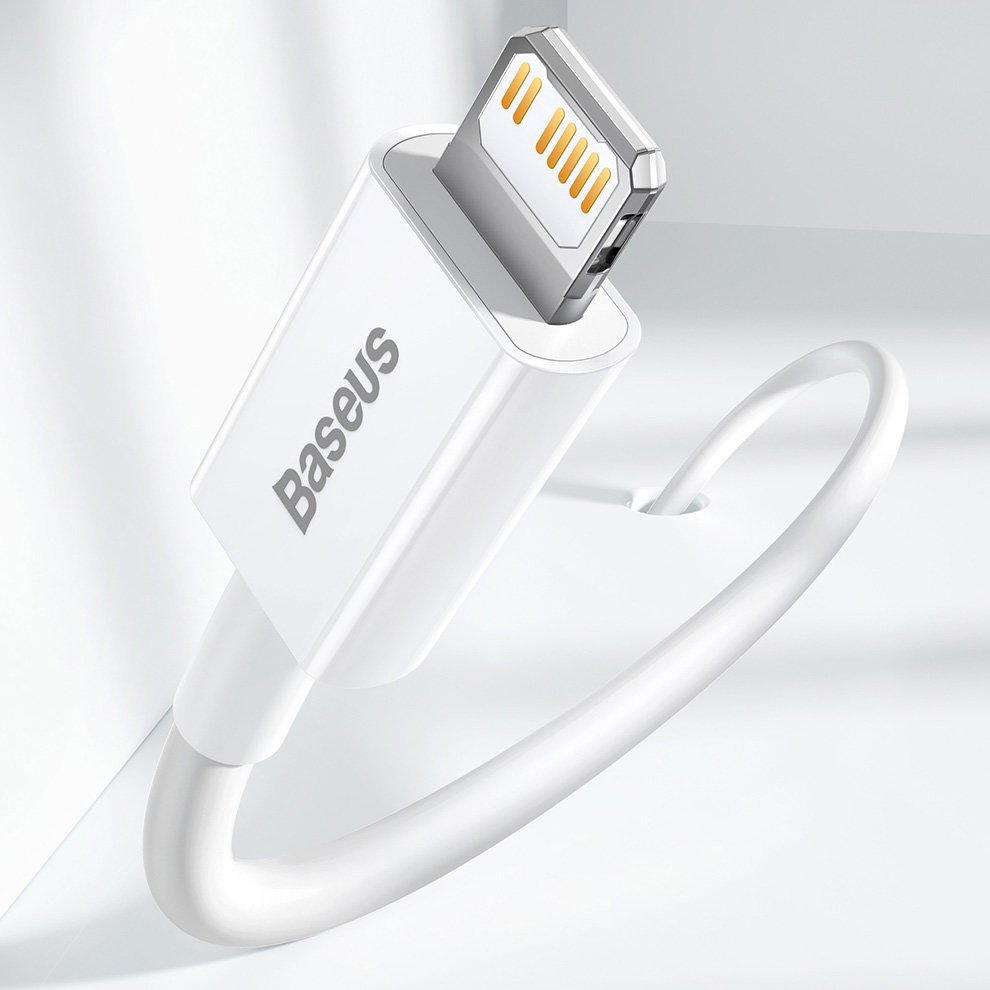 Kabel USB Baseus Superior Typ-C na Lightning 20W CATLYS-A02 1m biay APPLE iPhone 6s / 12