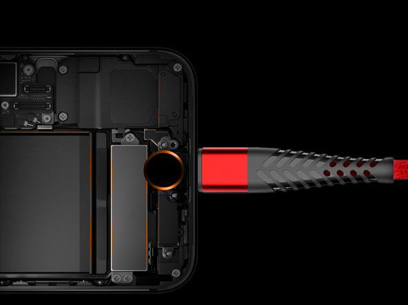 Kabel USB extreme Spider 3A 1,5m MicroUSB czerwony myPhone Infinity / 3