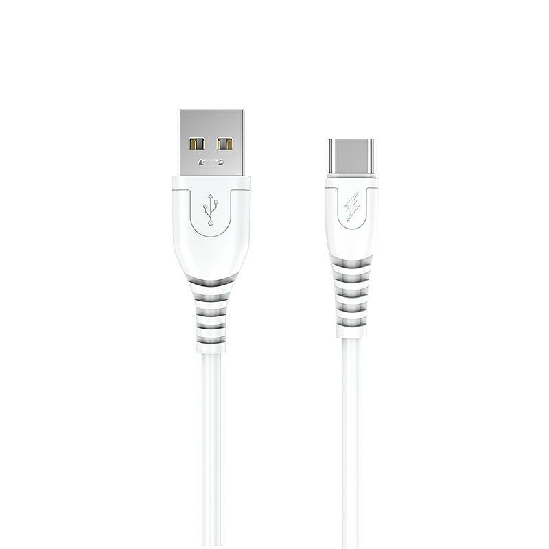 Kabel USB 1m 6A TYP-C biały Google Pixel 4a / 2