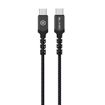 Kabel USB Blavec Raptor Typ-C na Typ-C PD 60W 3A 0,25 m czarny SAMSUNG Galaxy S27 Kabel USB Blavec Raptor Typ-C na Typ-C PD 60W 3A 0,25 m czarny SAMSUNG Galaxy S27