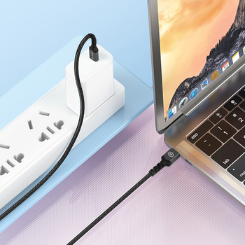 Kabel USB Blavec Raptor Typ-C na Typ-C PD 60W 3A 0,25 m czarny SAMSUNG Galaxy S27 / 4 Kabel USB Blavec Raptor Typ-C na Typ-C PD 60W 3A 0,25 m czarny SAMSUNG Galaxy S27 / 4