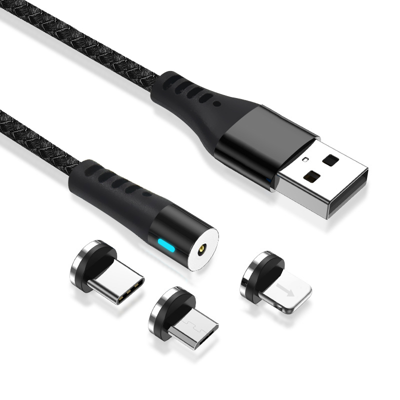Kabel USB Maxlife MXUC-02 3w1 2A 1m Lightning - Typ-C - microUSB czarny Xiaomi Poco F4 / 3