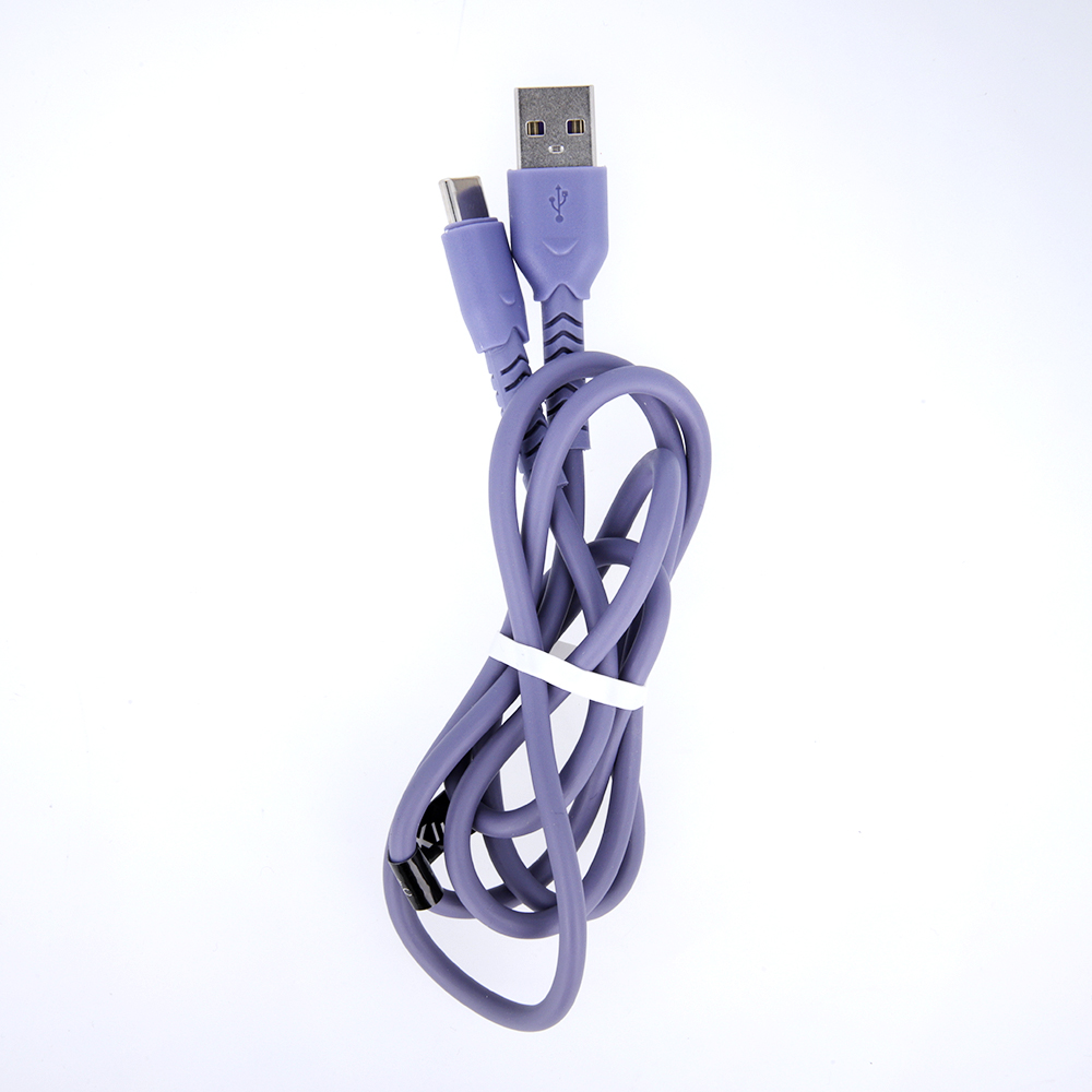 Kabel USB 1m 3A USB - Typ-C fioletowy SAMSUNG Galaxy A32 / 3 Kabel USB 1m 3A USB - Typ-C fioletowy SAMSUNG Galaxy A32 / 3