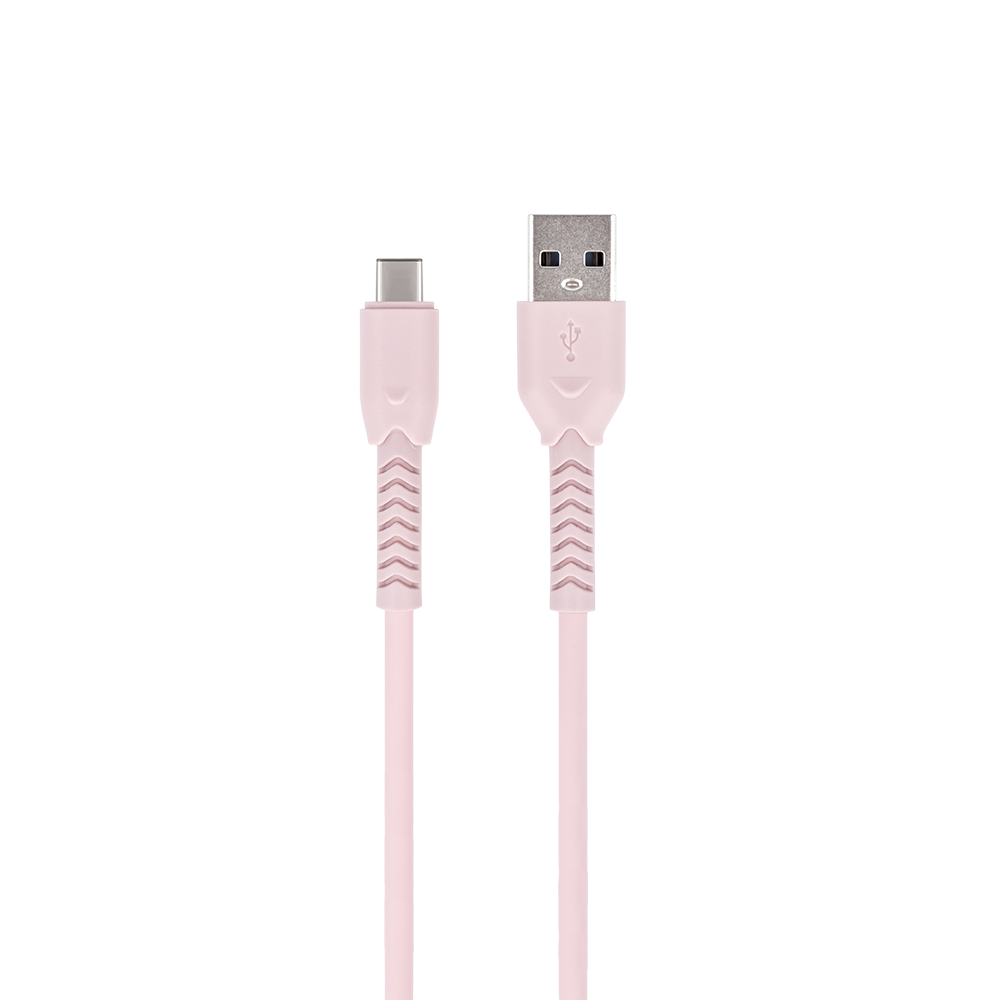 Kabel USB 1m 3A USB - Typ-C różowy SAMSUNG Galaxy A04s / 2 Kabel USB 1m 3A USB - Typ-C różowy SAMSUNG Galaxy A04s / 2