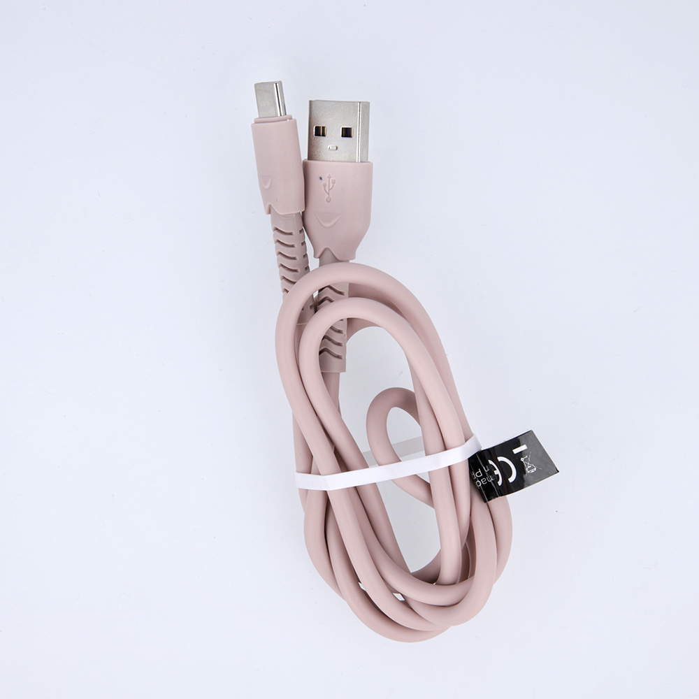 Kabel USB 1m 3A USB - Typ-C różowy SAMSUNG Galaxy A04s / 4 Kabel USB 1m 3A USB - Typ-C różowy SAMSUNG Galaxy A04s / 4