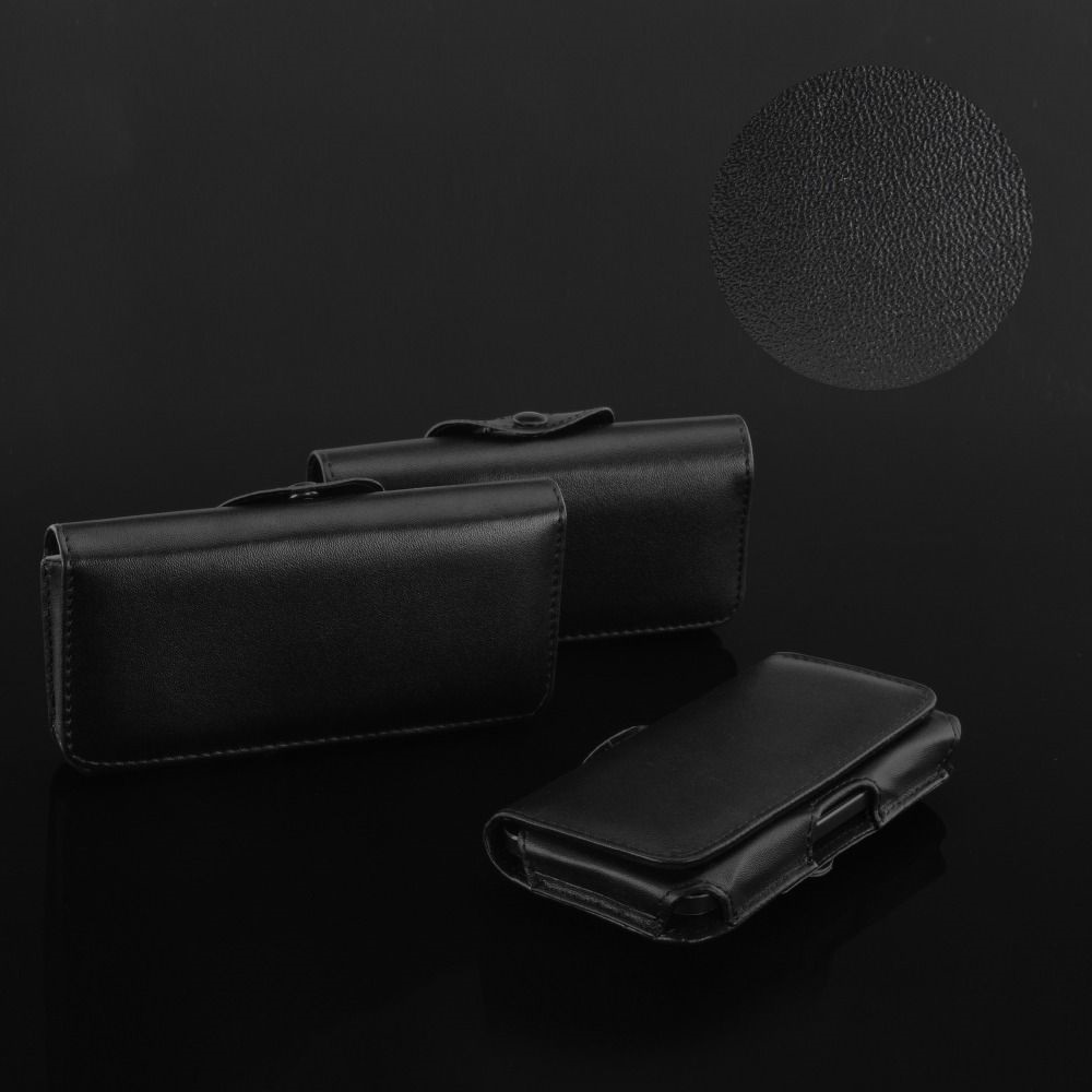 Pokrowiec kabura pozioma na pas czarna SONY Xperia XZ Premium / 6