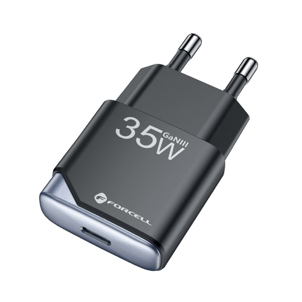 Ładowarka sieciowa Forcell F-Energy Ultra Slim GaN III USB C PD QC4.0 3A 35W B135101-E czarna SAMSUNG Galaxy A04s Ładowarka sieciowa Forcell F-Energy Ultra Slim GaN III USB C PD QC4.0 3A 35W B135101-E czarna SAMSUNG Galaxy A04s