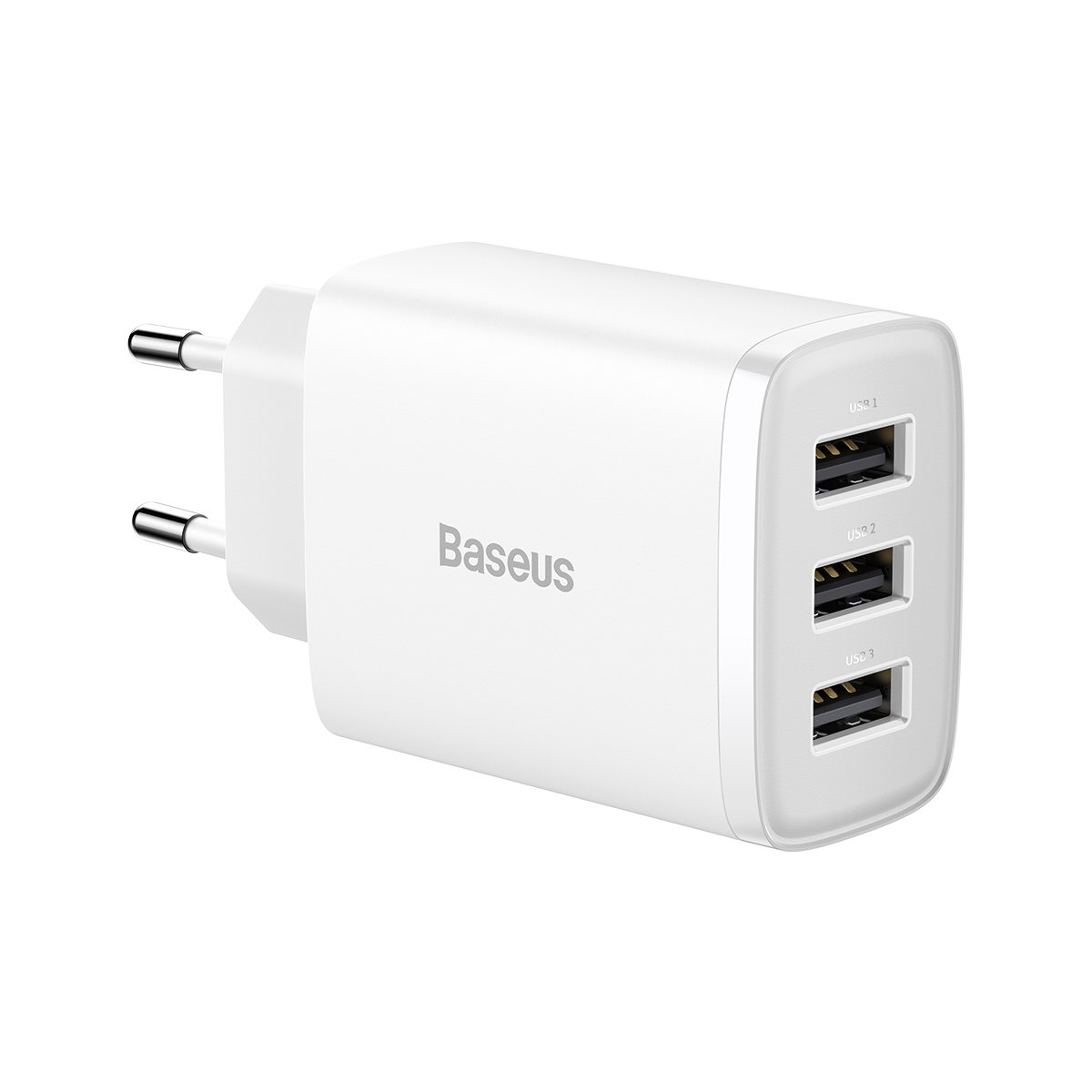 adowarka sieciowa Baseus Compact 3x USB 17W CCXJ020102 biaa SAMSUNG GT-S7580 Galaxy Trend Plus