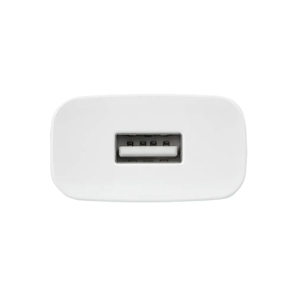 adowarka sieciowa Forcell uniwersalna ze zczem USB 2,4A 18W z funkcj Quick Charge biaa HUAWEI Y6 2019 / 2