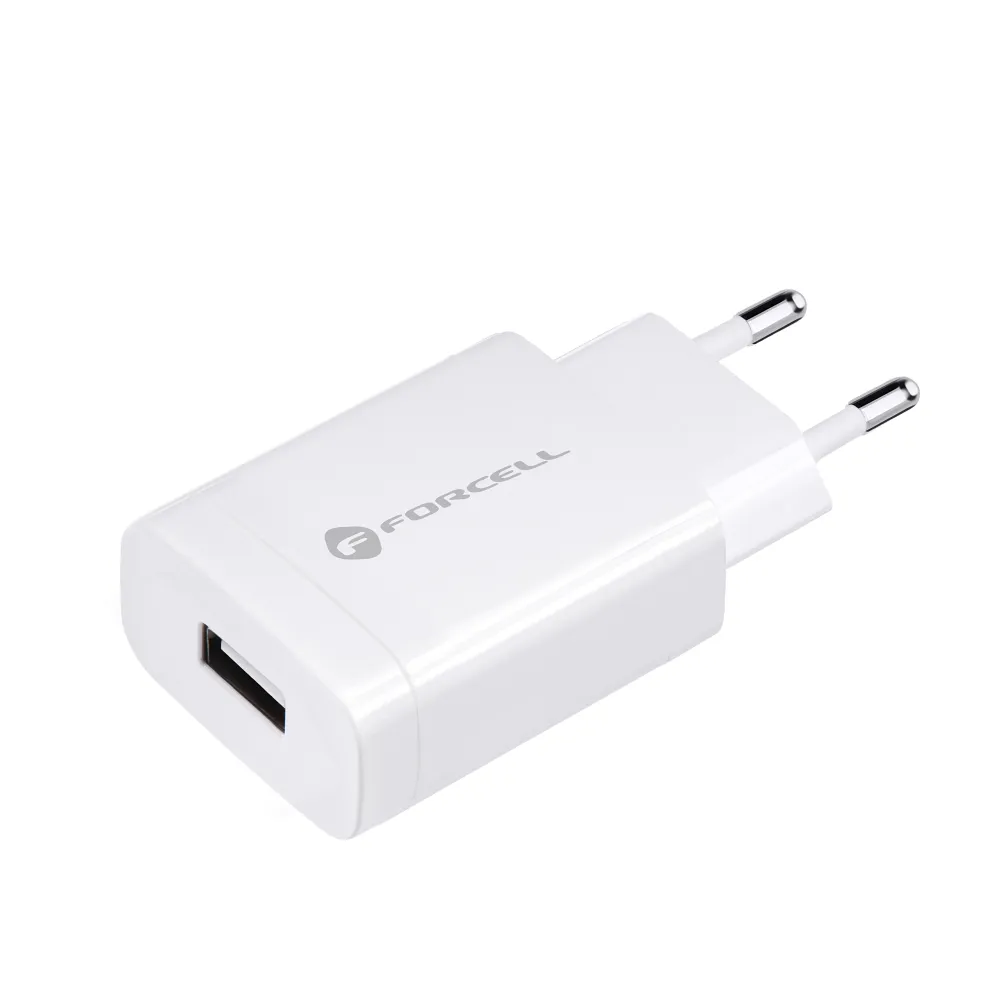 adowarka sieciowa Forcell uniwersalna ze zczem USB 2,4A 18W z funkcj Quick Charge biaa myPhone N23 5G / 5
