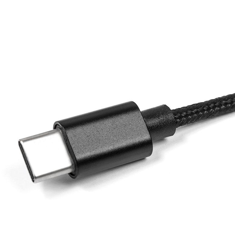 Kabel USB Pleciony eXtreme USB 2.0 - USB Typ C HUAWEI Nova 8i / 2