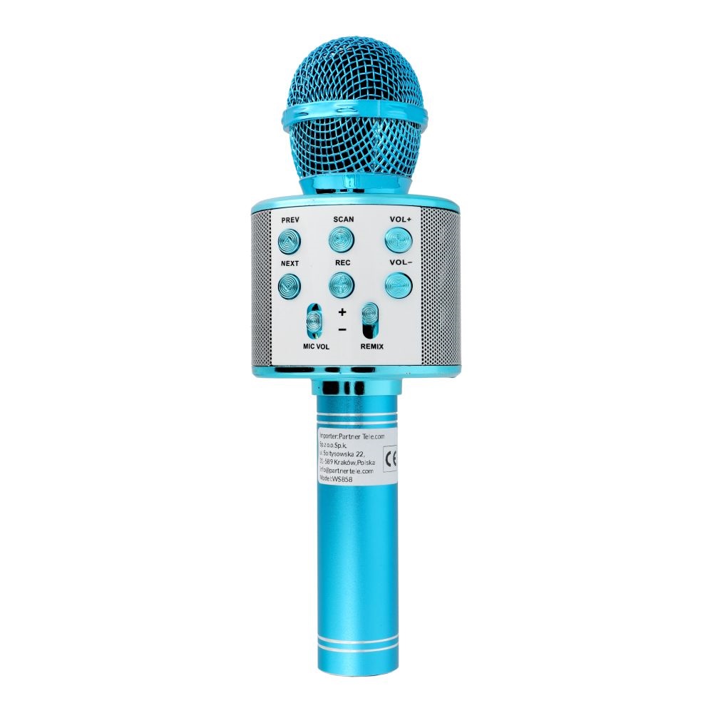 Mikrofon z gonikiem CR58 niebieski Xiaomi Redmi 4 Pro