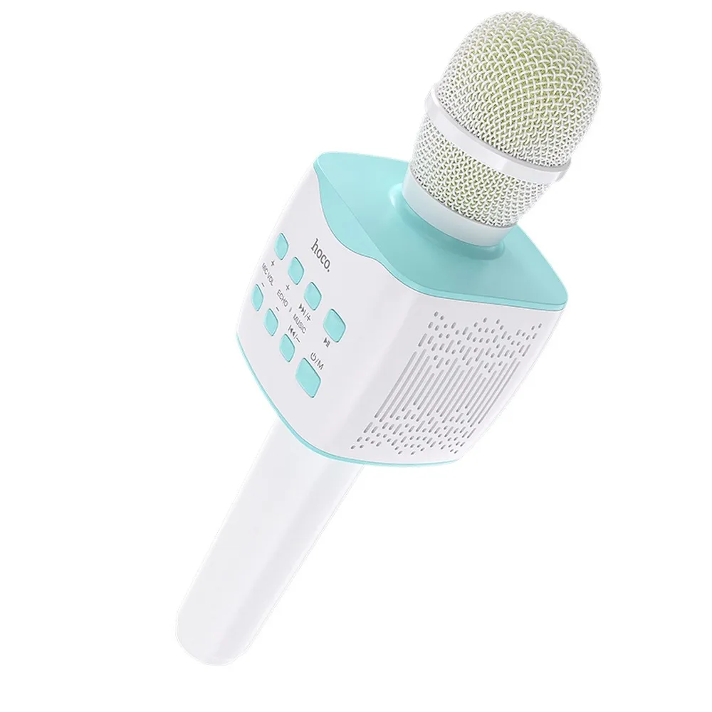Mikrofon HOCO karaoke BK5 Cantando niebieski Xiaomi Mi Note 3