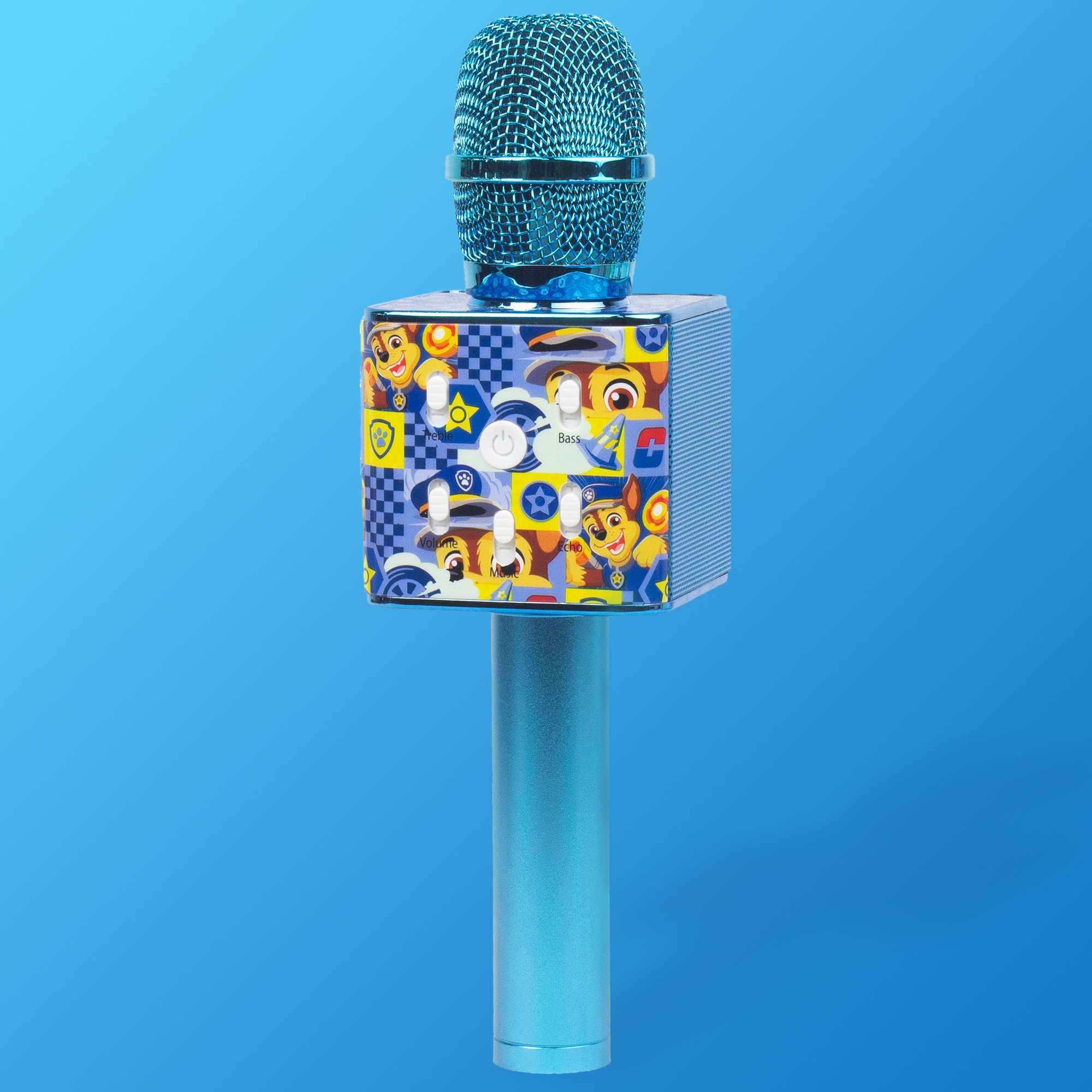 Mikrofon z gonikiem Psi Patrol niebieski Honor Magic V2 / 4