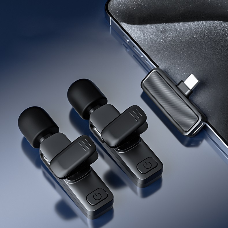 Mikrofon Blavec Bezprzewodowy Krawatowy x 2 MK-01 ClipGo Typ-C czarny HUAWEI Mate 9 Porsche Design / 2