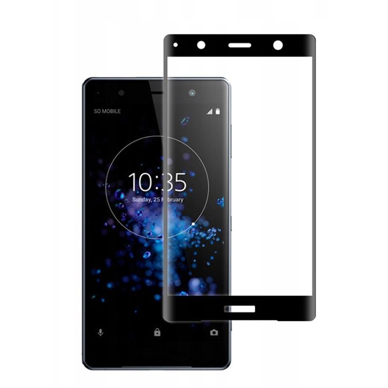 Szk�o hartowane na ekran MOCOLO TG+3D czarne SONY Xperia XZ2 Premium