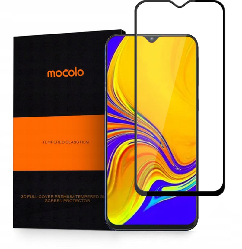 Szko hartowane na ekran MOCOLO TG+3D czarne SAMSUNG Galaxy A50