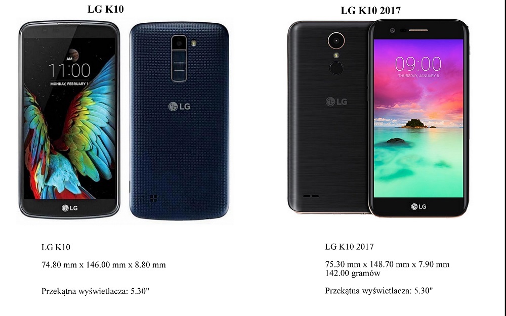 Pokrowiec silikonowe etui Back Case przeroczyste LG K10 (2017) / 9