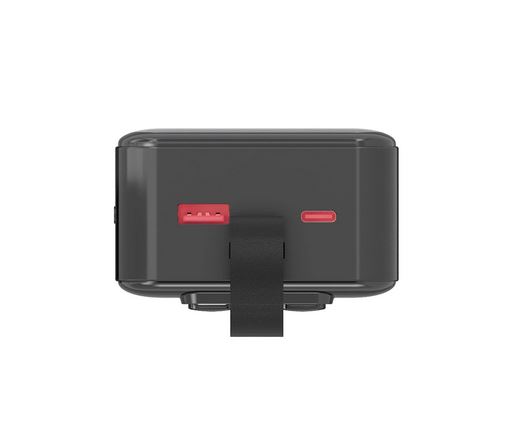 Power bank MOONX MP05 PD 20W 1xUSB-C 1xUSB QC3.0 22.5W 30000mAh czarny SAMSUNG Galaxy Z Flip 8 / 2