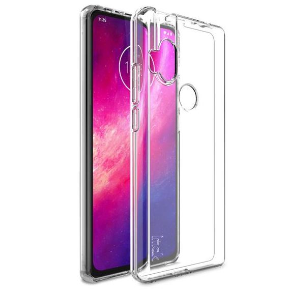 Pokrowiec silikonowe etui Back Case przeroczyste MOTOROLA One Hyper