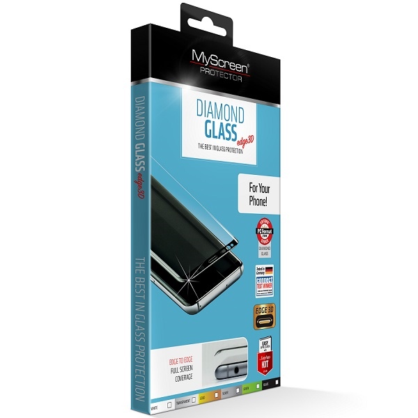 Szko hartowane MyScreen Diamond Edge 3D czarne APPLE iPhone 6 Plus