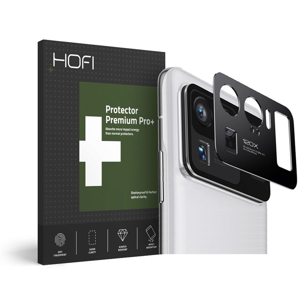 Szko hartowane na aparat Hofi Metal Styling Camera czarne Xiaomi Mi 11 Ultra