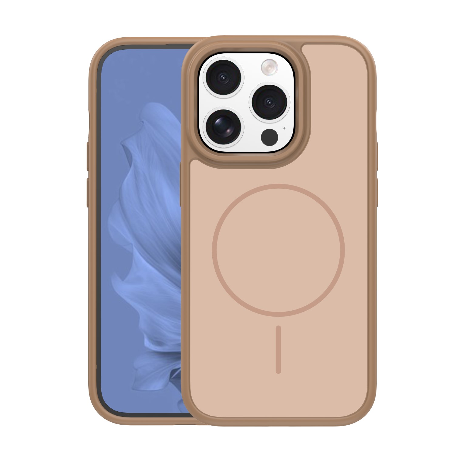 Pokrowiec Nakładka Frame Thin Mag brązowe APPLE iPhone 14 Pro Pokrowiec Nakładka Frame Thin Mag brązowe APPLE iPhone 14 Pro