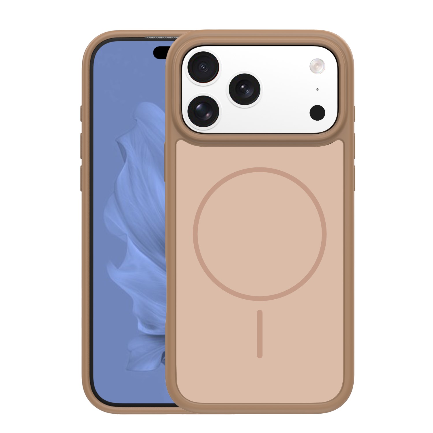 Pokrowiec Nakładka Frame Thin Mag brązowe APPLE iPhone 17 Pro Max Pokrowiec Nakładka Frame Thin Mag brązowe APPLE iPhone 17 Pro Max