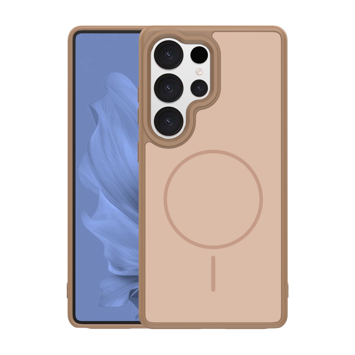 Pokrowiec Nak�adka Frame Thin Mag br�zowe SAMSUNG Galaxy S26 Ultra