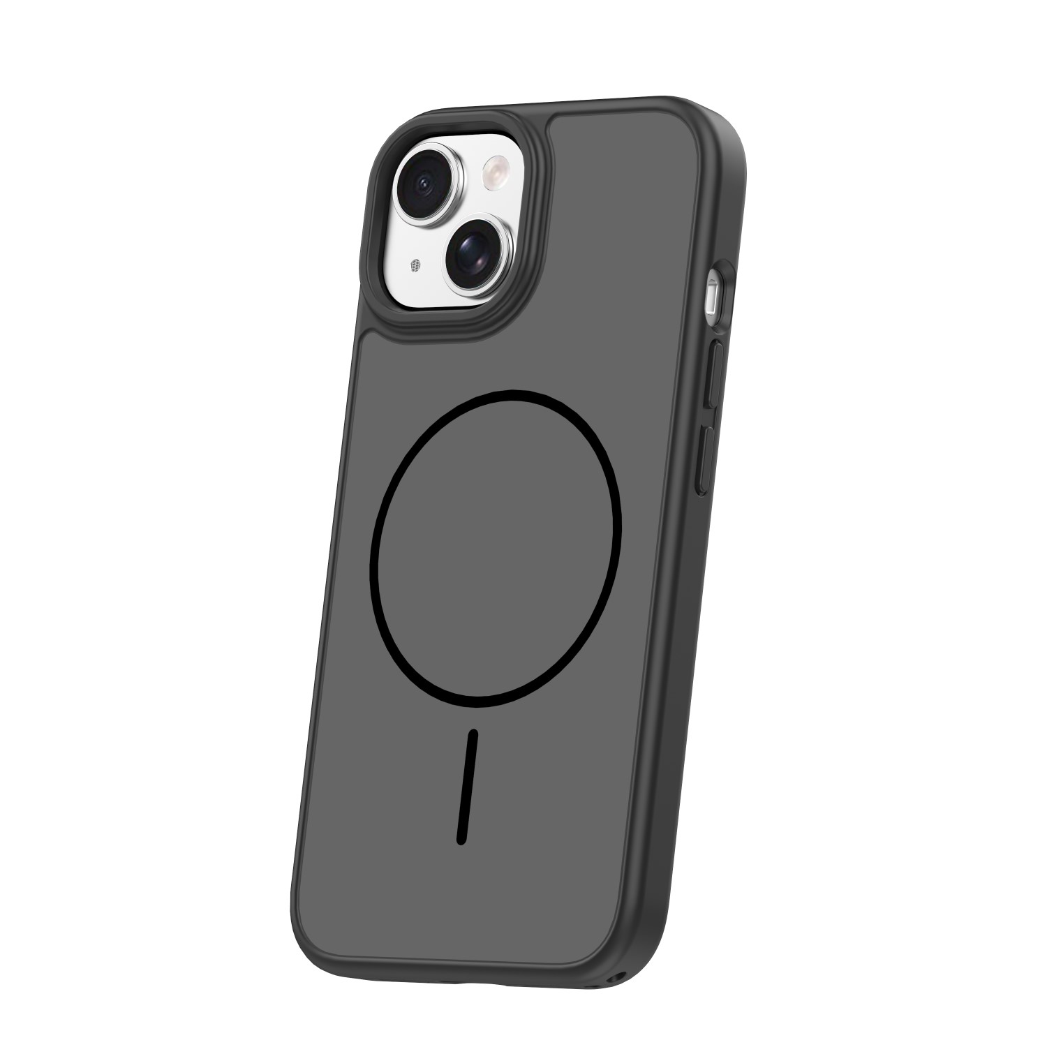 Pokrowiec Nak�adka Frame Thin Mag czarne APPLE iPhone 15 / 2