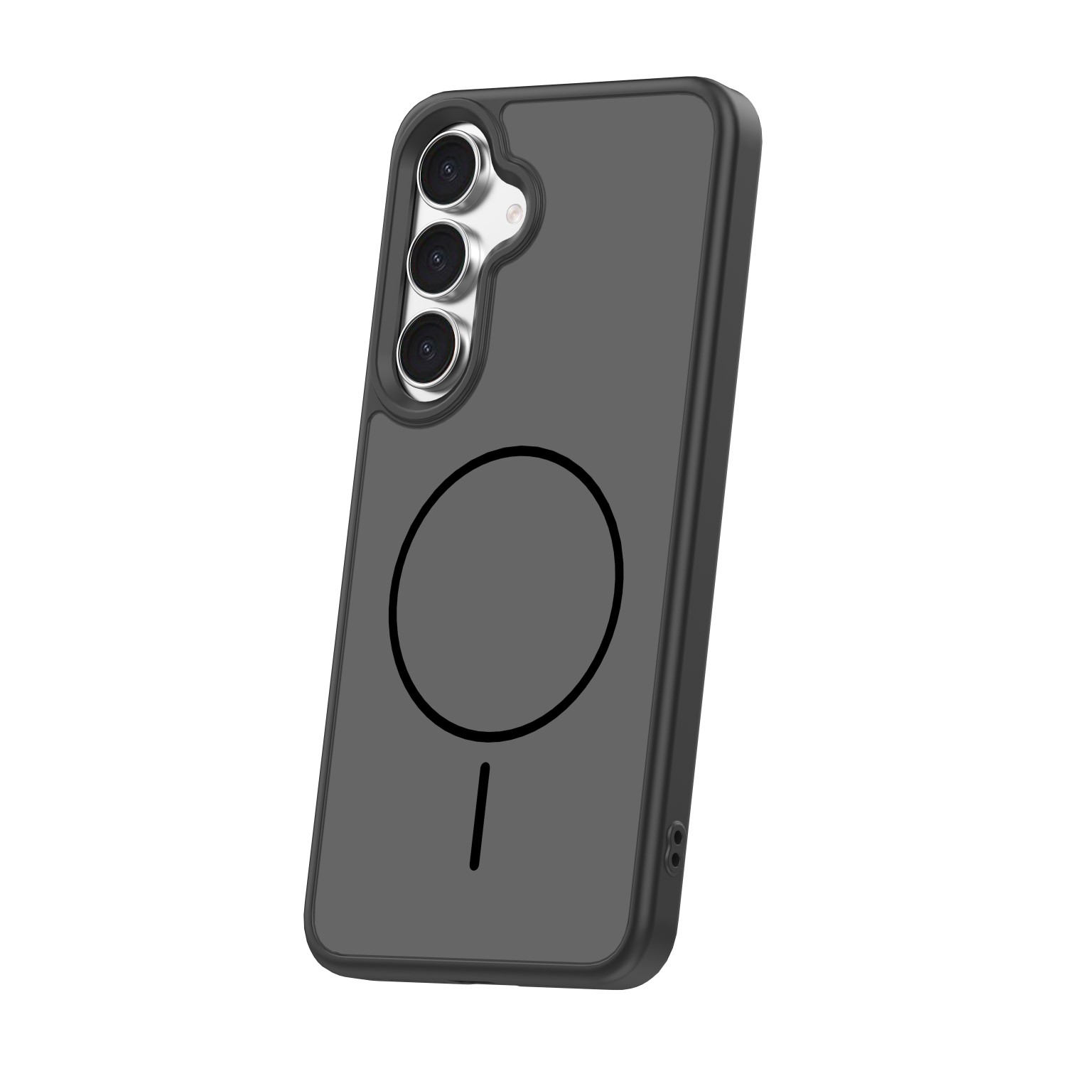 Pokrowiec Nak�adka Frame Thin Mag czarne SAMSUNG Galaxy S25 / 2