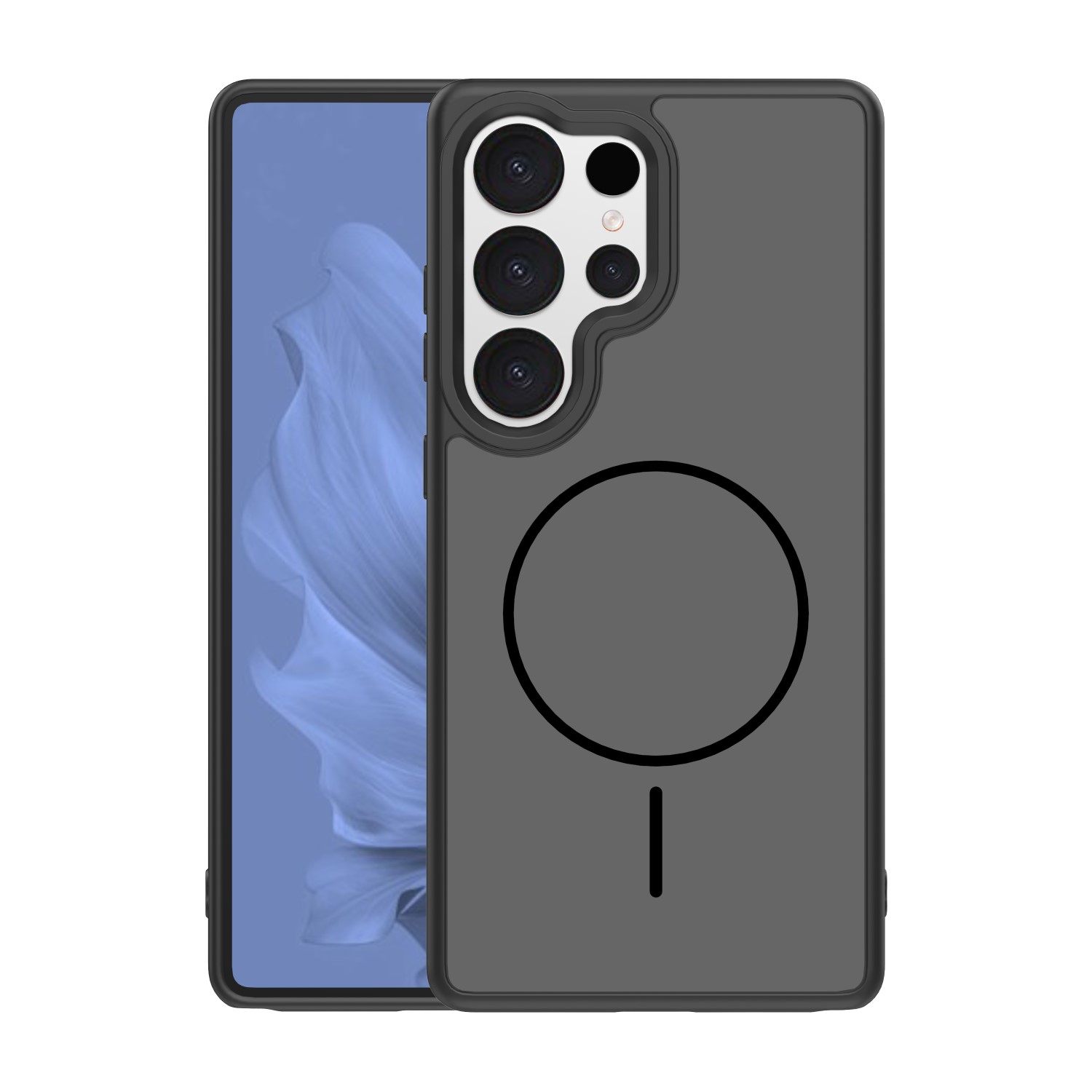 Pokrowiec Nak�adka Frame Thin Mag czarne SAMSUNG Galaxy S26 Ultra