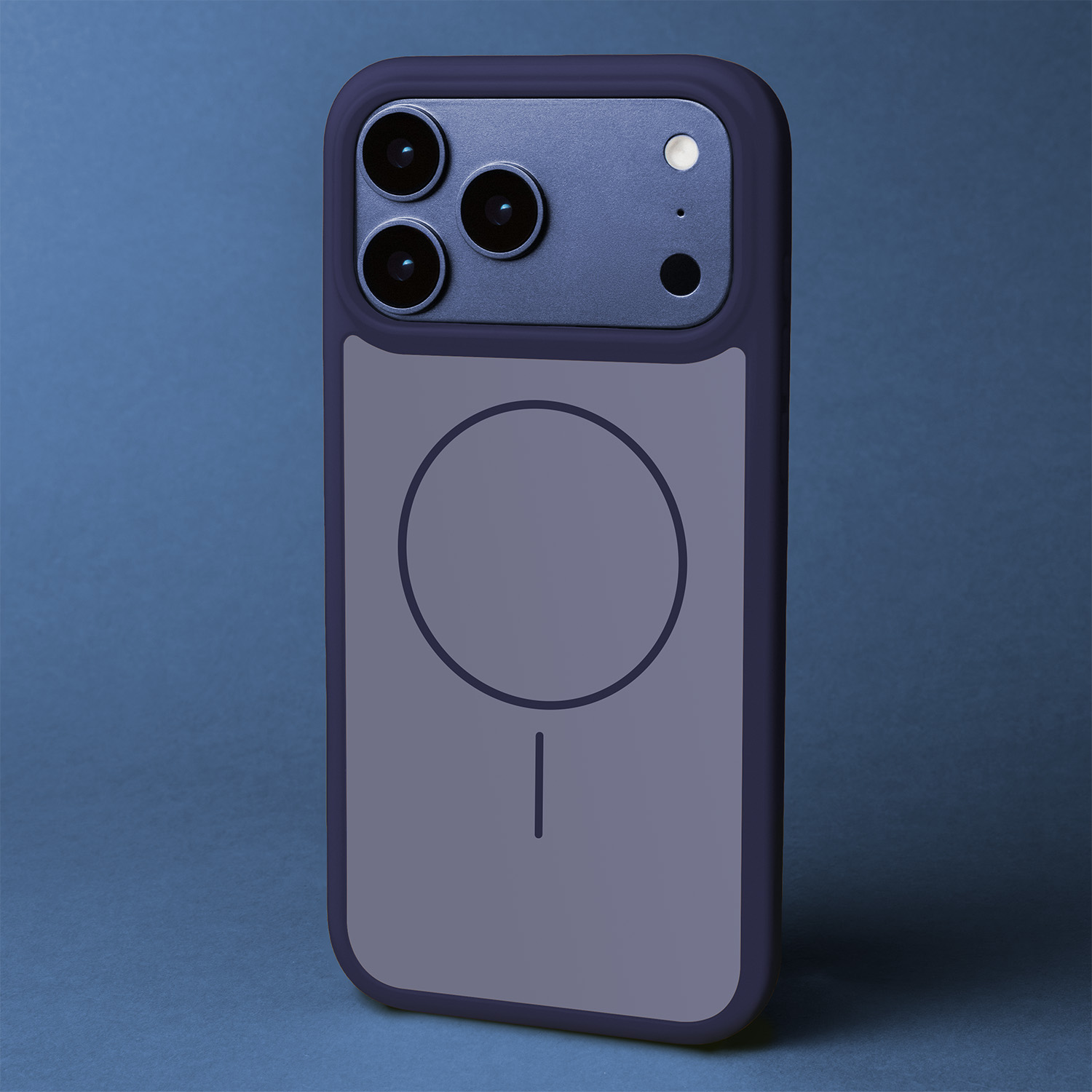 Pokrowiec Nak�adka Frame Thin Mag niebieskie APPLE iPhone 16 / 3