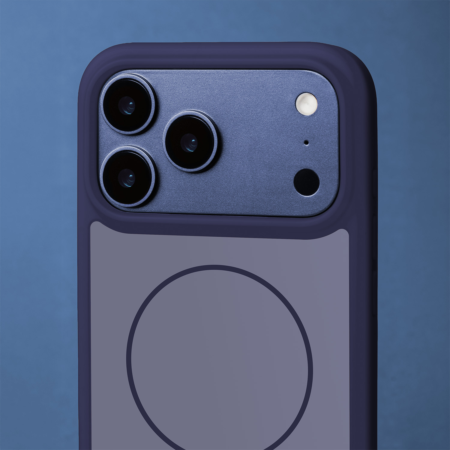 Pokrowiec Nak�adka Frame Thin Mag niebieskie APPLE iPhone 16 Pro / 4