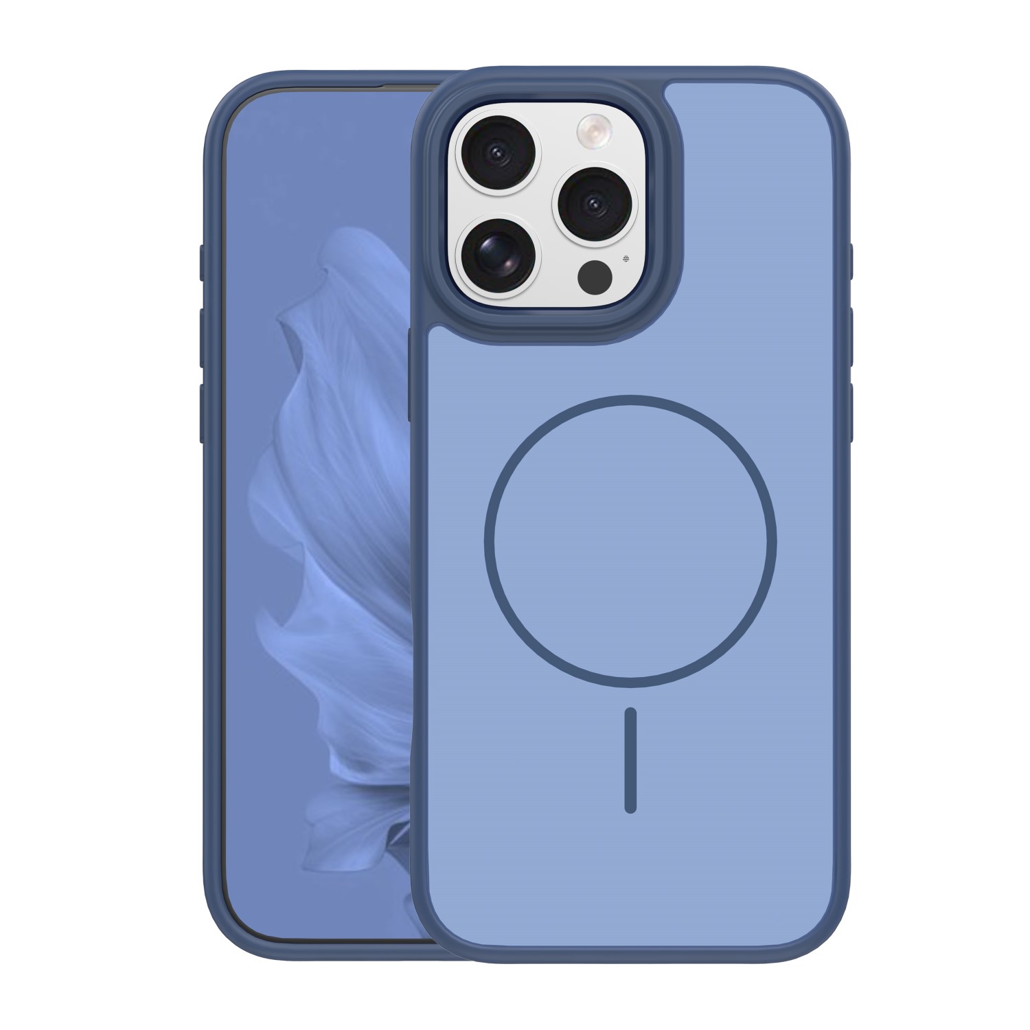 Pokrowiec Nakładka Frame Thin Mag niebieskie APPLE iPhone 16 Pro Max Pokrowiec Nakładka Frame Thin Mag niebieskie APPLE iPhone 16 Pro Max