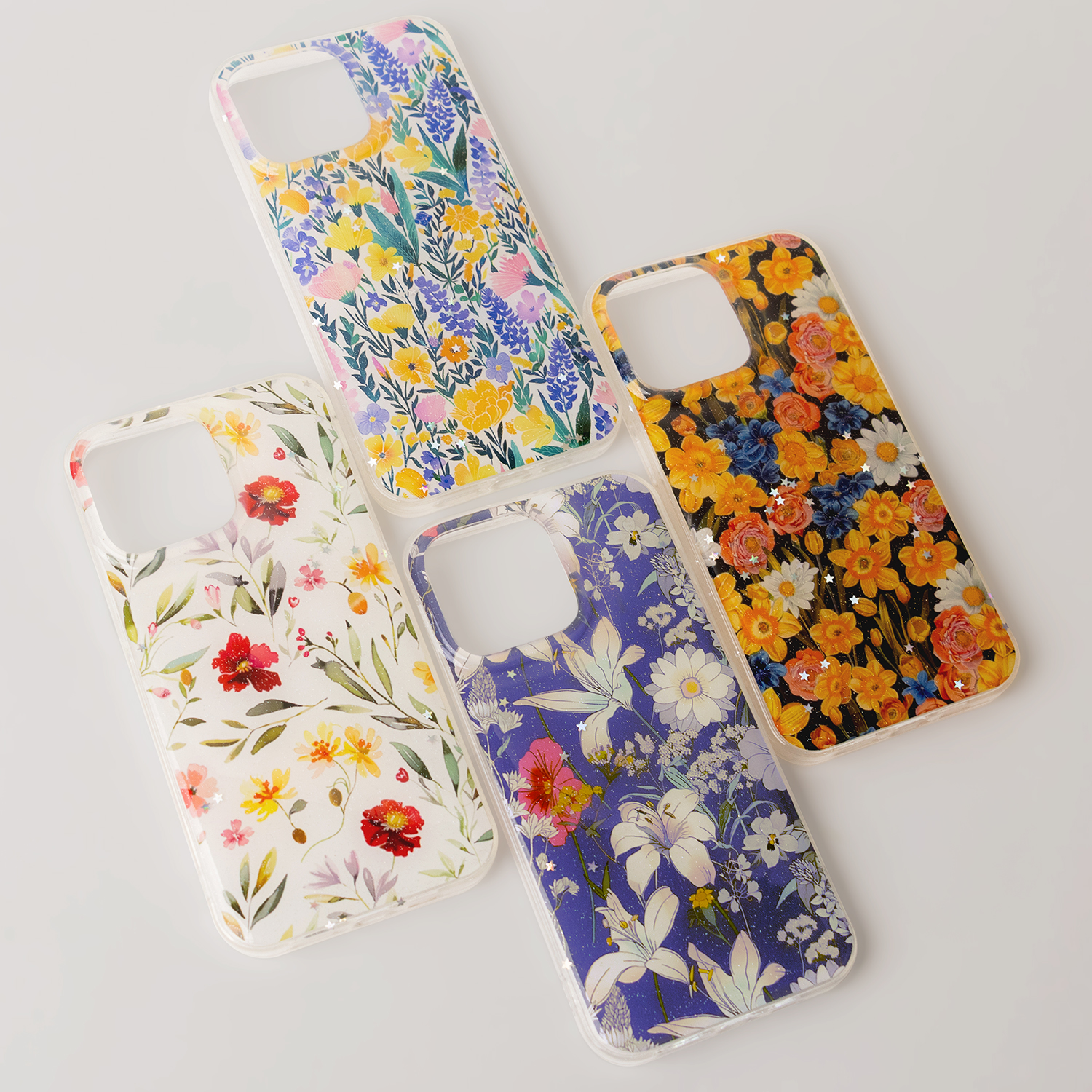 Pokrowiec Nak�adka Glow Glam niebieskie APPLE iPhone 17 Pro Max / 4