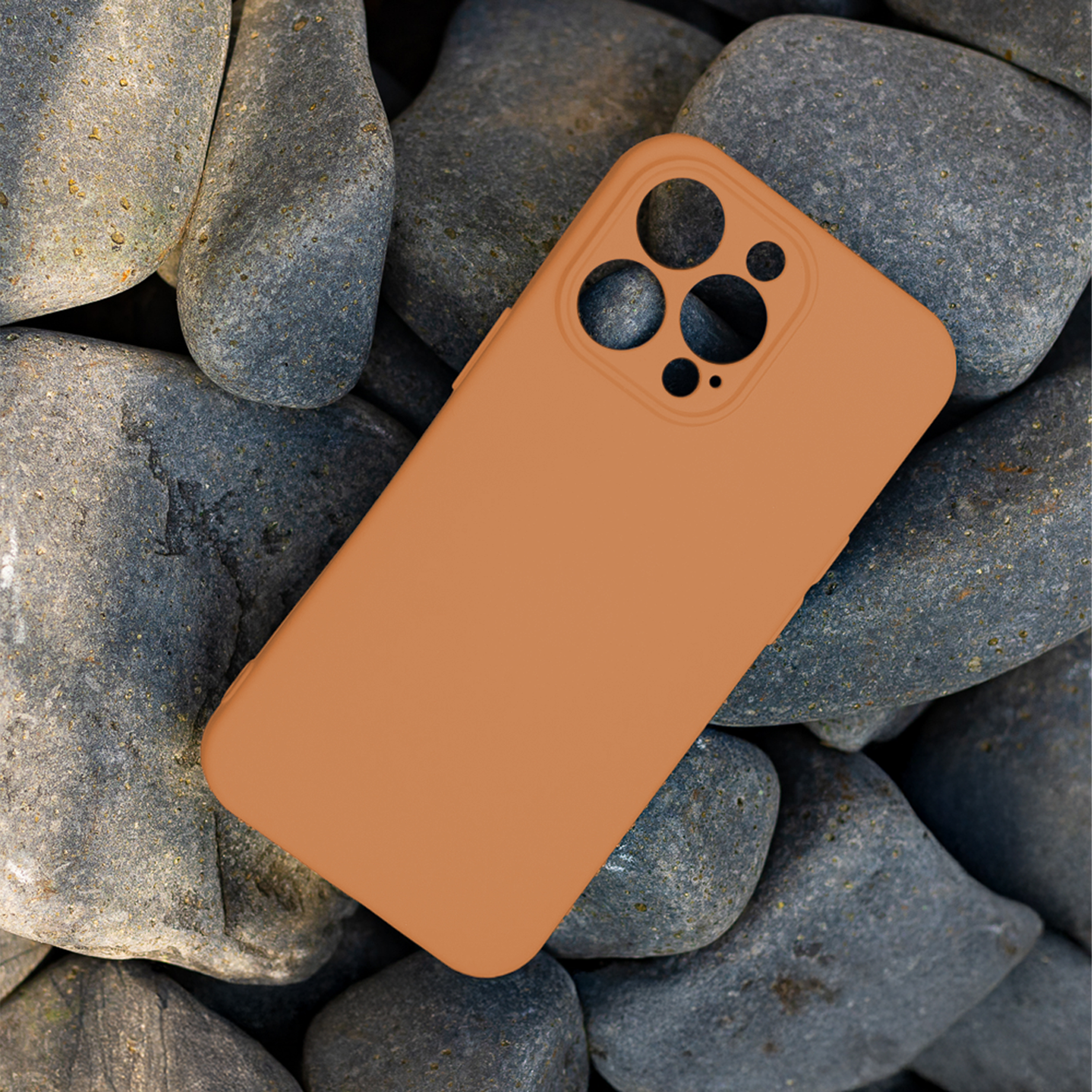 Pokrowiec Nak�adka Silicon z matowym wyko�czeniem i pewnym chwytem APPLE iPhone 17 Pro / 4