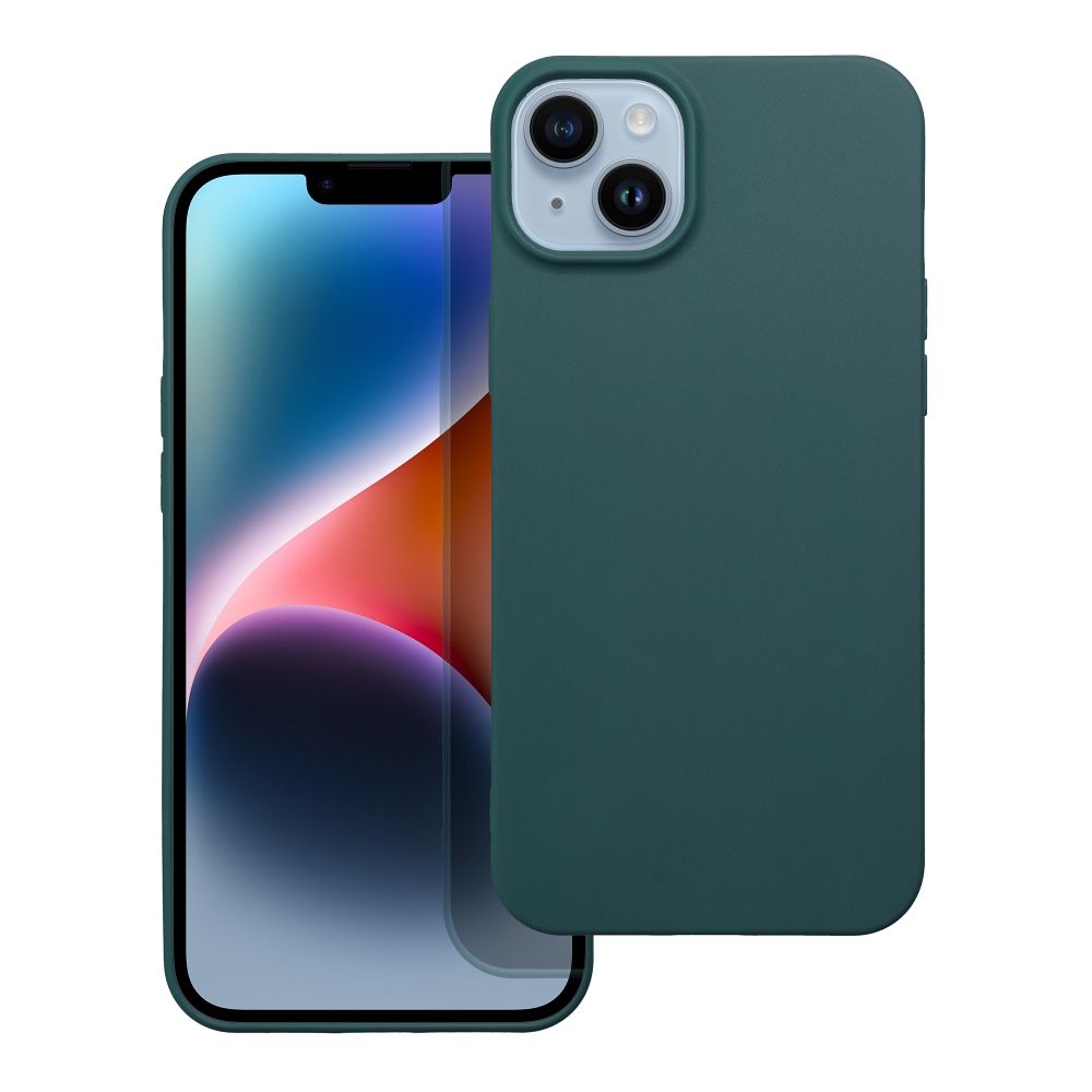 Pokrowiec Nakadka z matowego silikonu Back Case Matt ciemnozielone Xiaomi Redmi Note 10 Pro Max