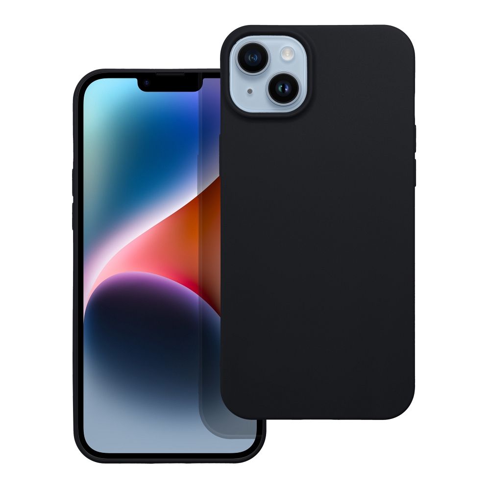 Pokrowiec Nakadka z matowego silikonu Back Case Matt czarne APPLE iPhone XR