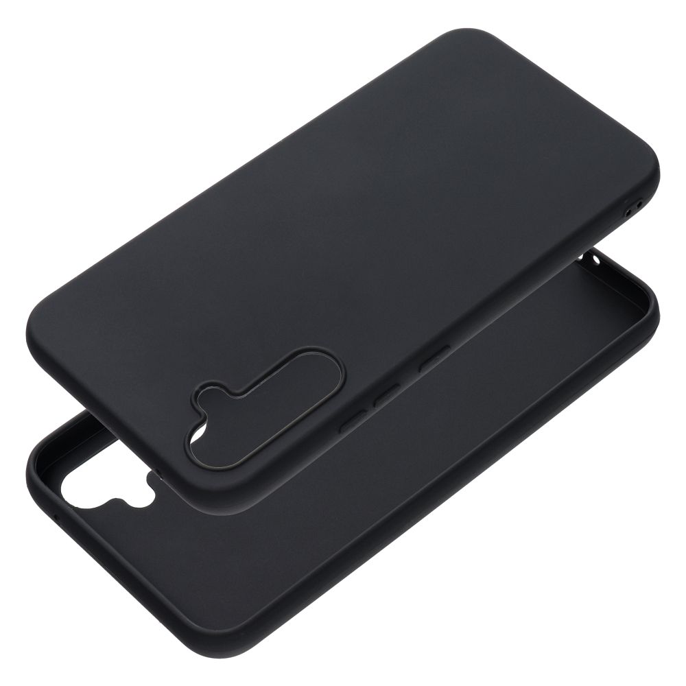 Pokrowiec Nakadka z matowego silikonu Back Case Matt czarne SAMSUNG Galaxy A34 5G / 3