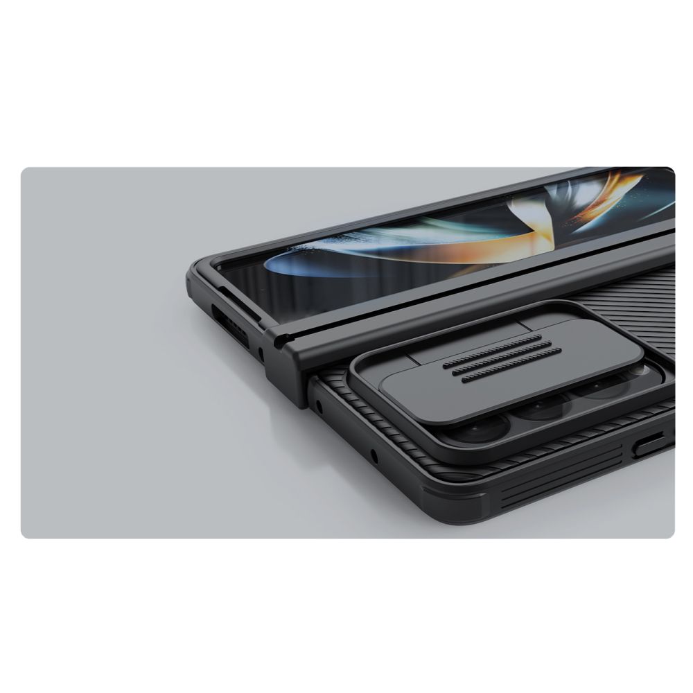 Pokrowiec Nillkin Camshield czarne Xiaomi Redmi Note 12 5G / 2