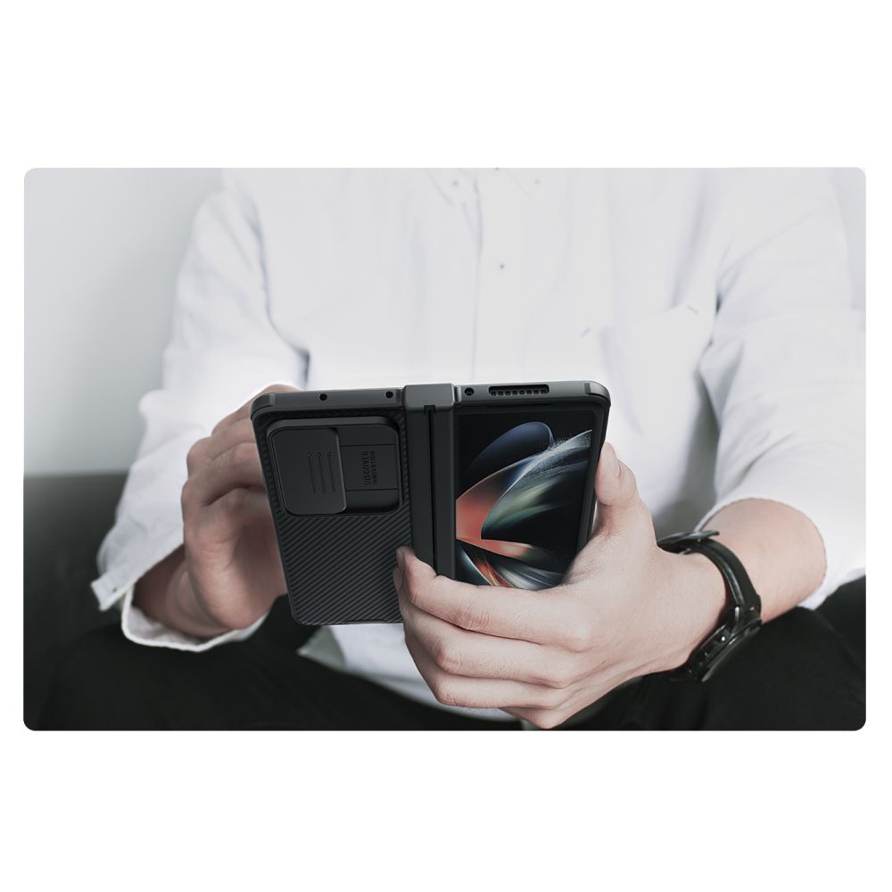 Pokrowiec Nillkin Camshield czarne Xiaomi Redmi Note 12 5G / 4