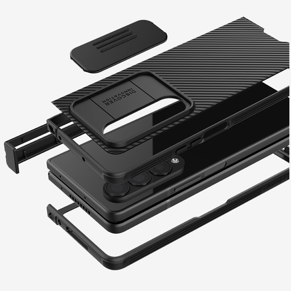 Pokrowiec Nillkin Camshield czarne Xiaomi Redmi Note 12 5G / 7