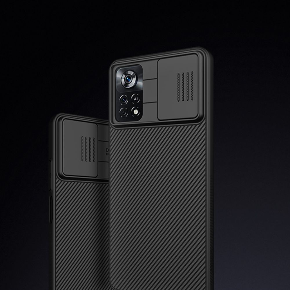 Pokrowiec Nillkin Camshield czarne Xiaomi POCO X4 Pro 5G / 4