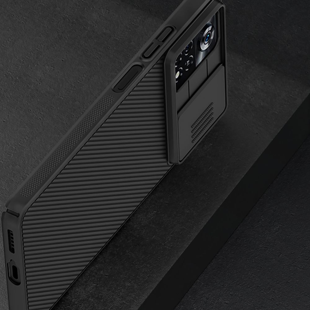 Pokrowiec Nillkin Camshield czarne Xiaomi POCO X4 Pro 5G / 6