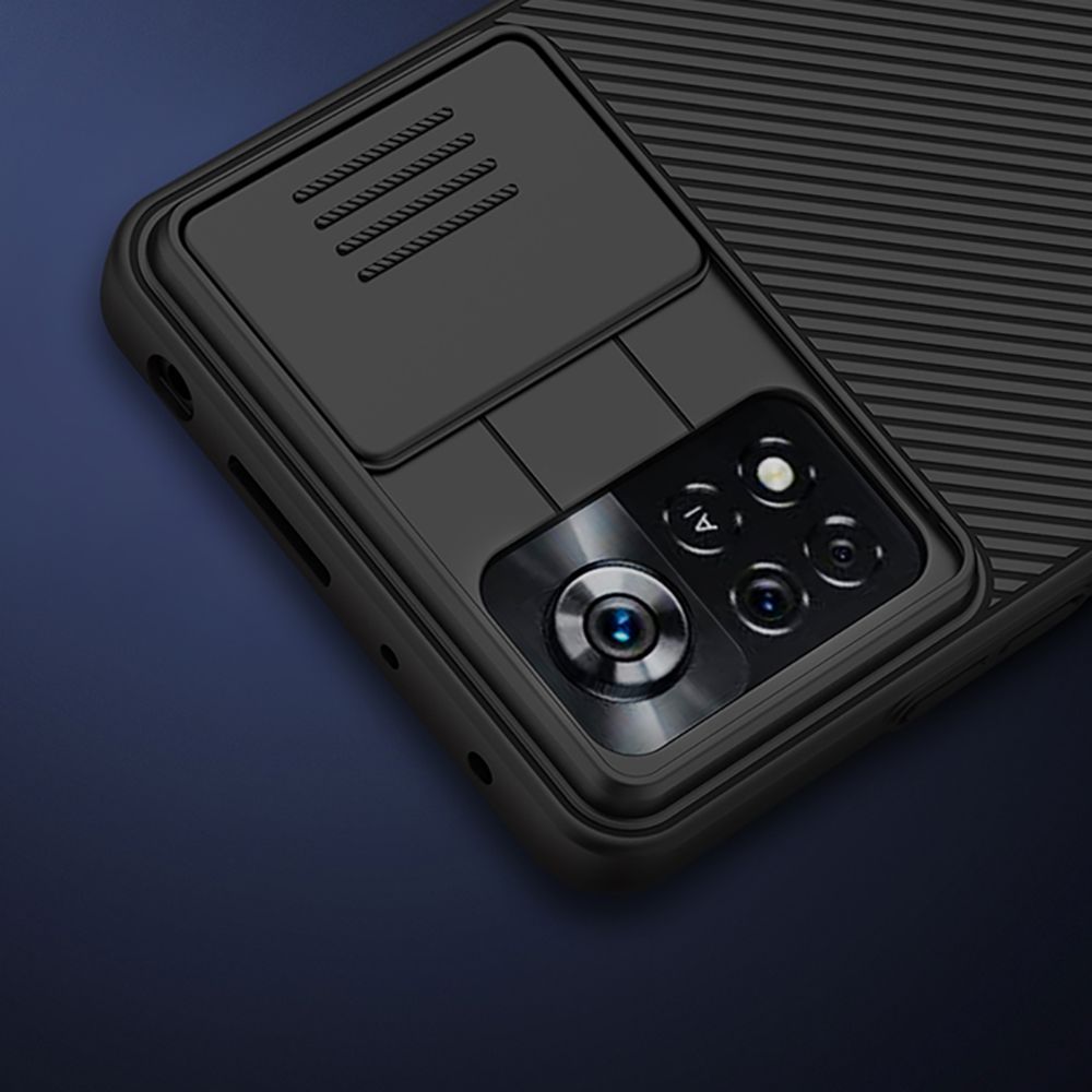 Pokrowiec Nillkin Camshield czarne Xiaomi POCO X4 Pro 5G / 9
