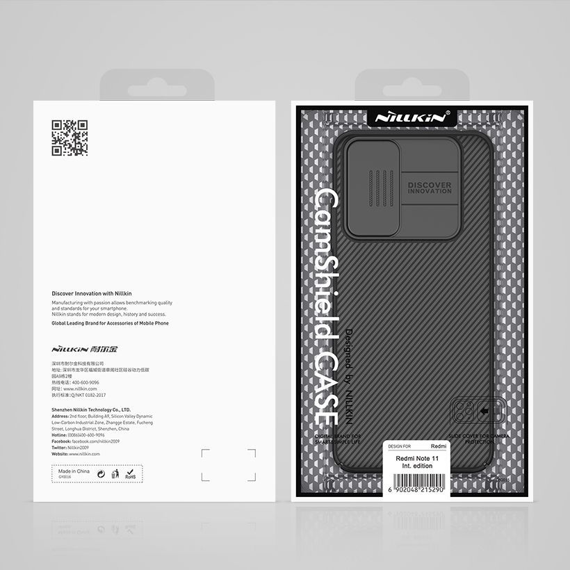 Pokrowiec Nillkin Camshield niebieskie Xiaomi Redmi Note 11 / 11