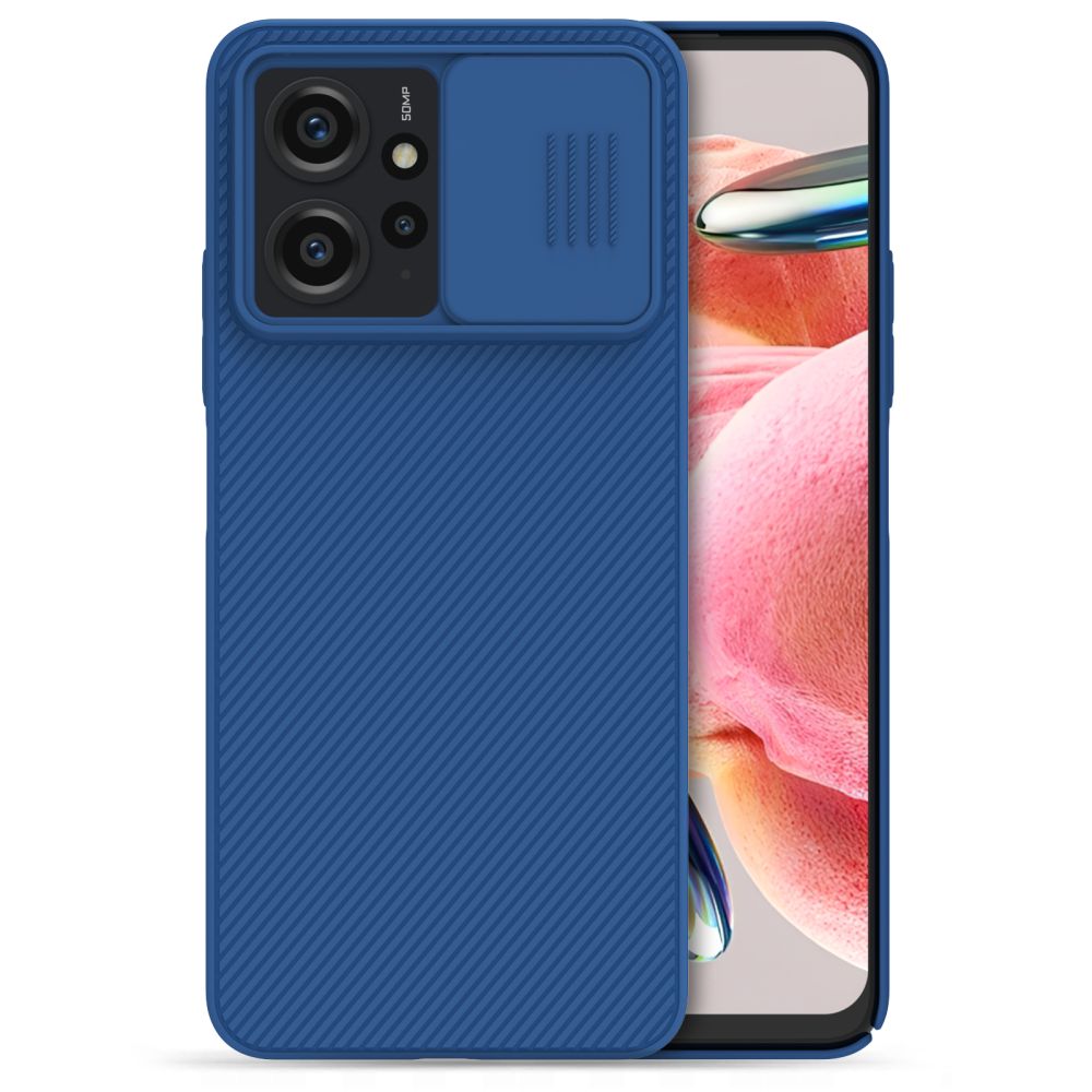 Pokrowiec Nillkin Camshield niebieskie Xiaomi Redmi Note 12 4G