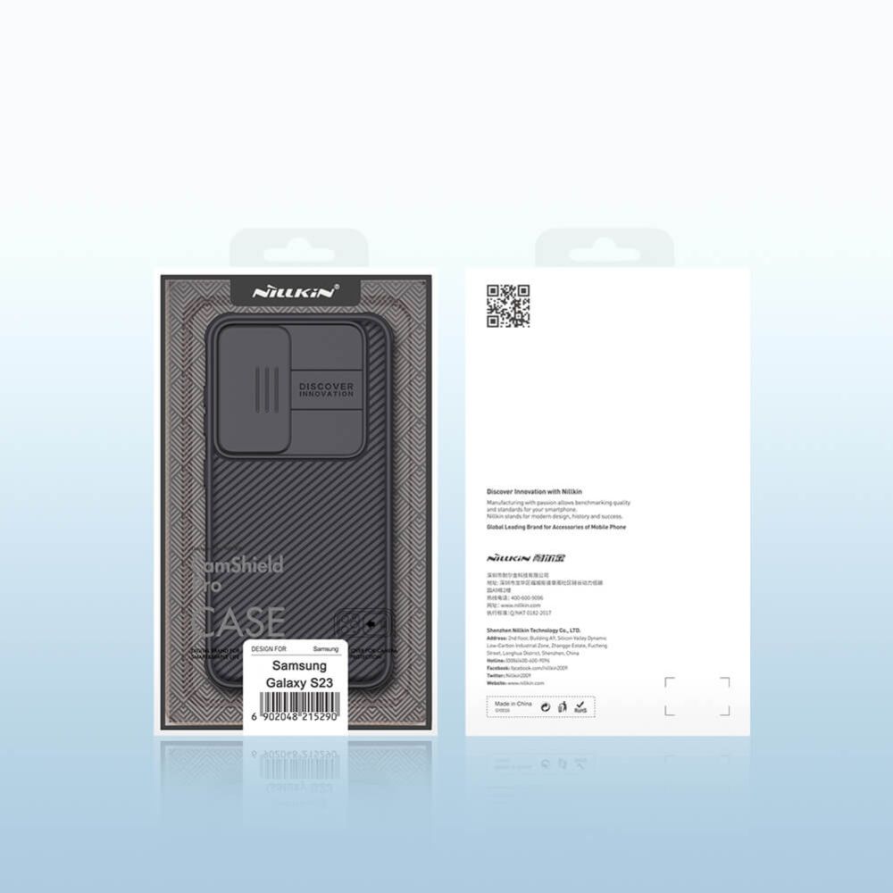 Pokrowiec Nillkin Camshield Pro czarne SAMSUNG Galaxy S23 Plus / 8
